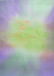 Veil Painting:Hummingbird